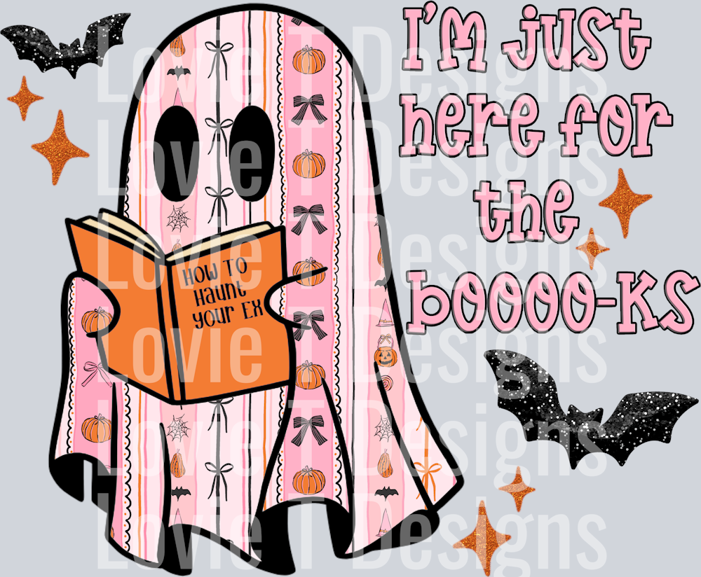 IM JUST HERE FOR THE BOOKS