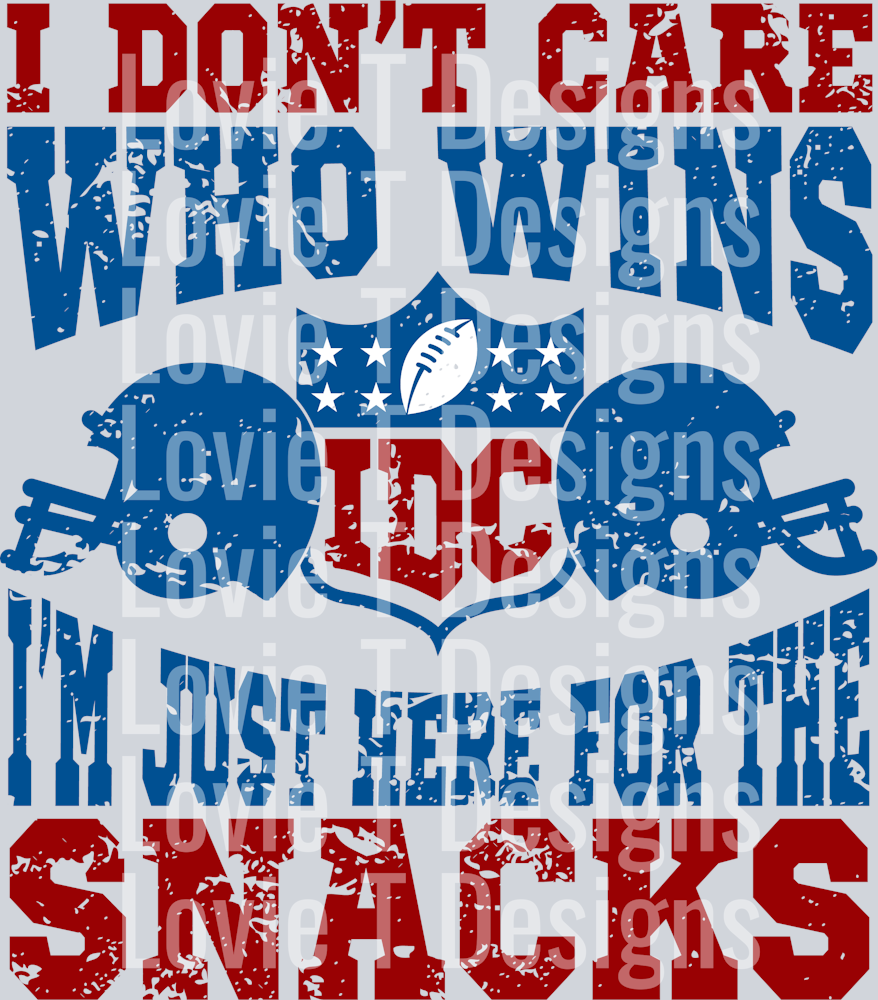 IM JUST HERE FOR THE SNACKS IDC