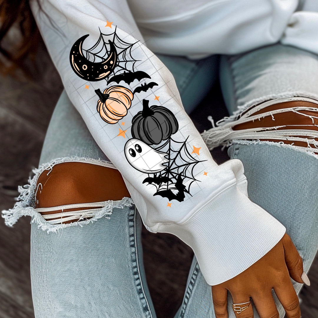 BOO HAUNTED HOUSE SLEEVE