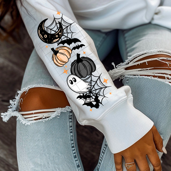 BOO HAUNTED HOUSE SLEEVE