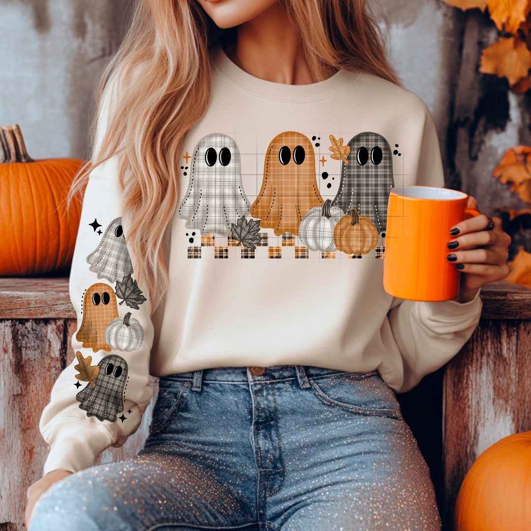 PLAID GHOSTS SLEEVE