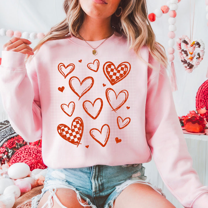 SINGLE COLOR HEARTS RED