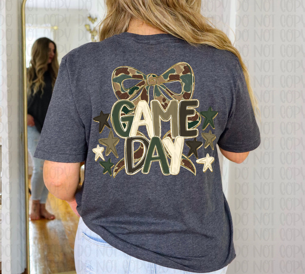 Gamedaybow DTF transfer design – image 1