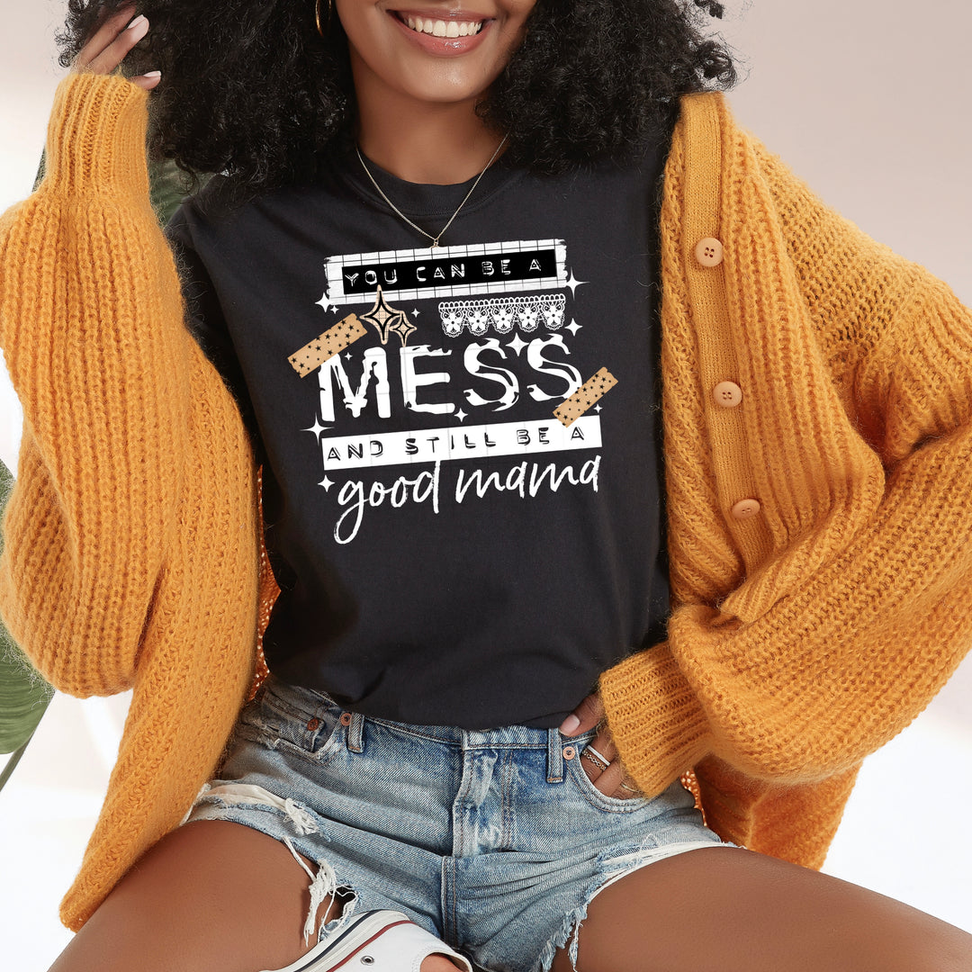 HOT MESS GOOD MAMA WHITE