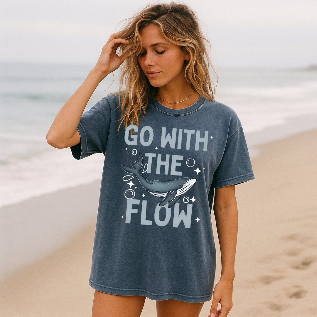 GO WITH THE FLOW WHITE