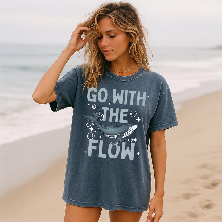 GO WITH THE FLOW WHITE