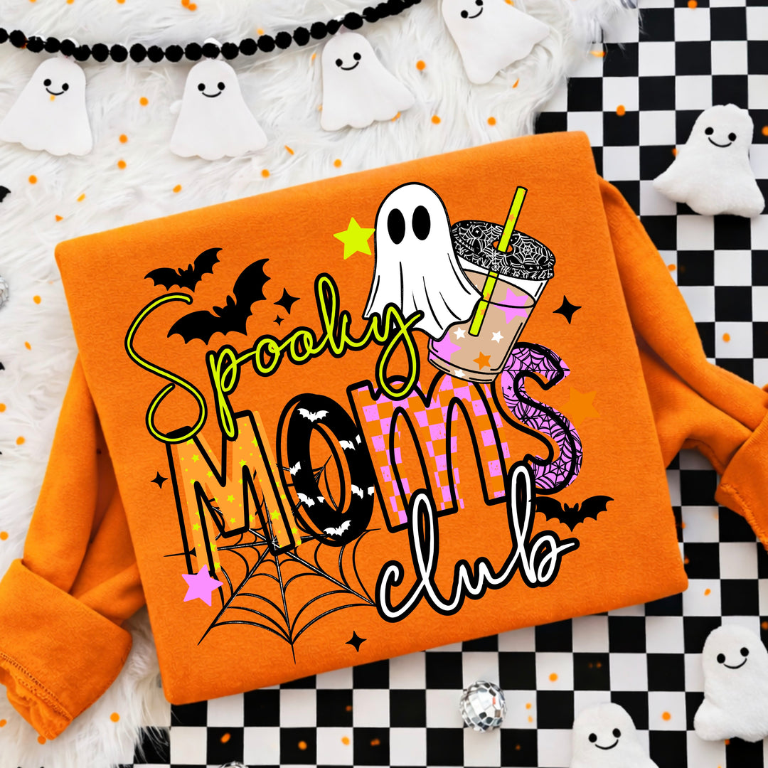 SPOOKY MOMS CLUB BLACK
