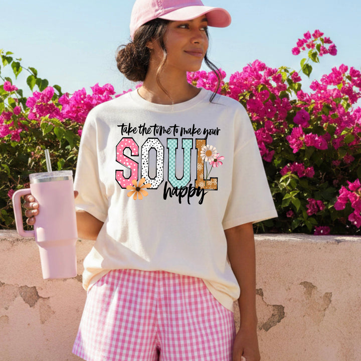 MAKE YOUR SOUL HAPPY BLACK