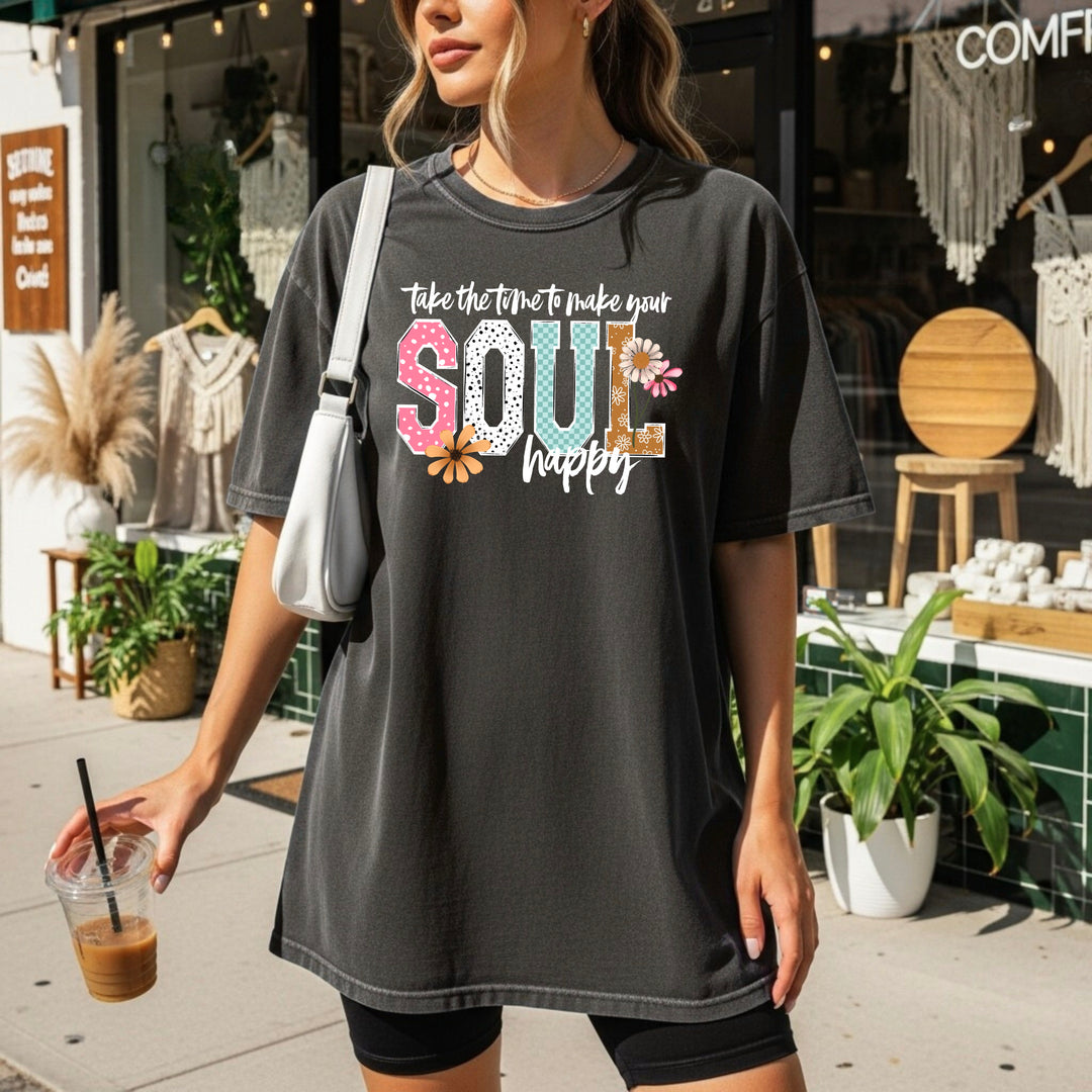 MAKE YOUR SOUL HAPPY WHITE