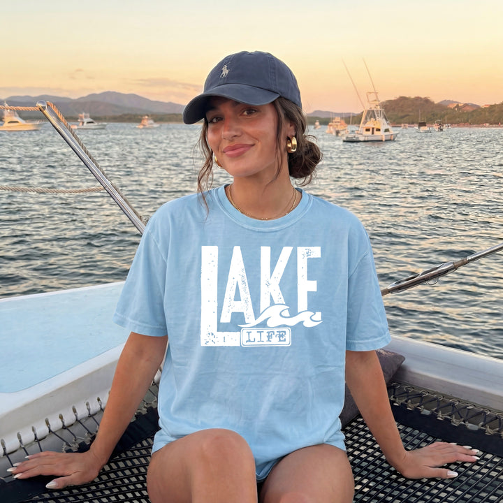 LAKE LIFE WHITE SINGLE COLOR