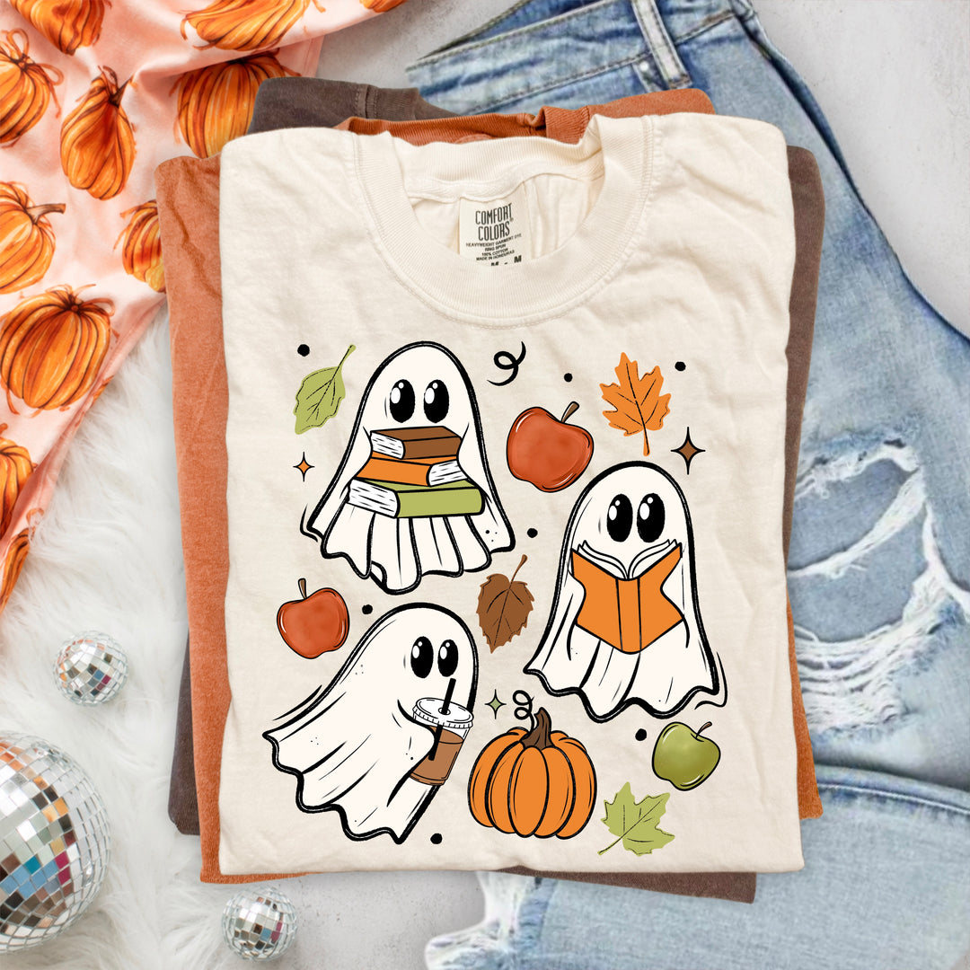 Fall Ghosties Fall DTF transfer mockup