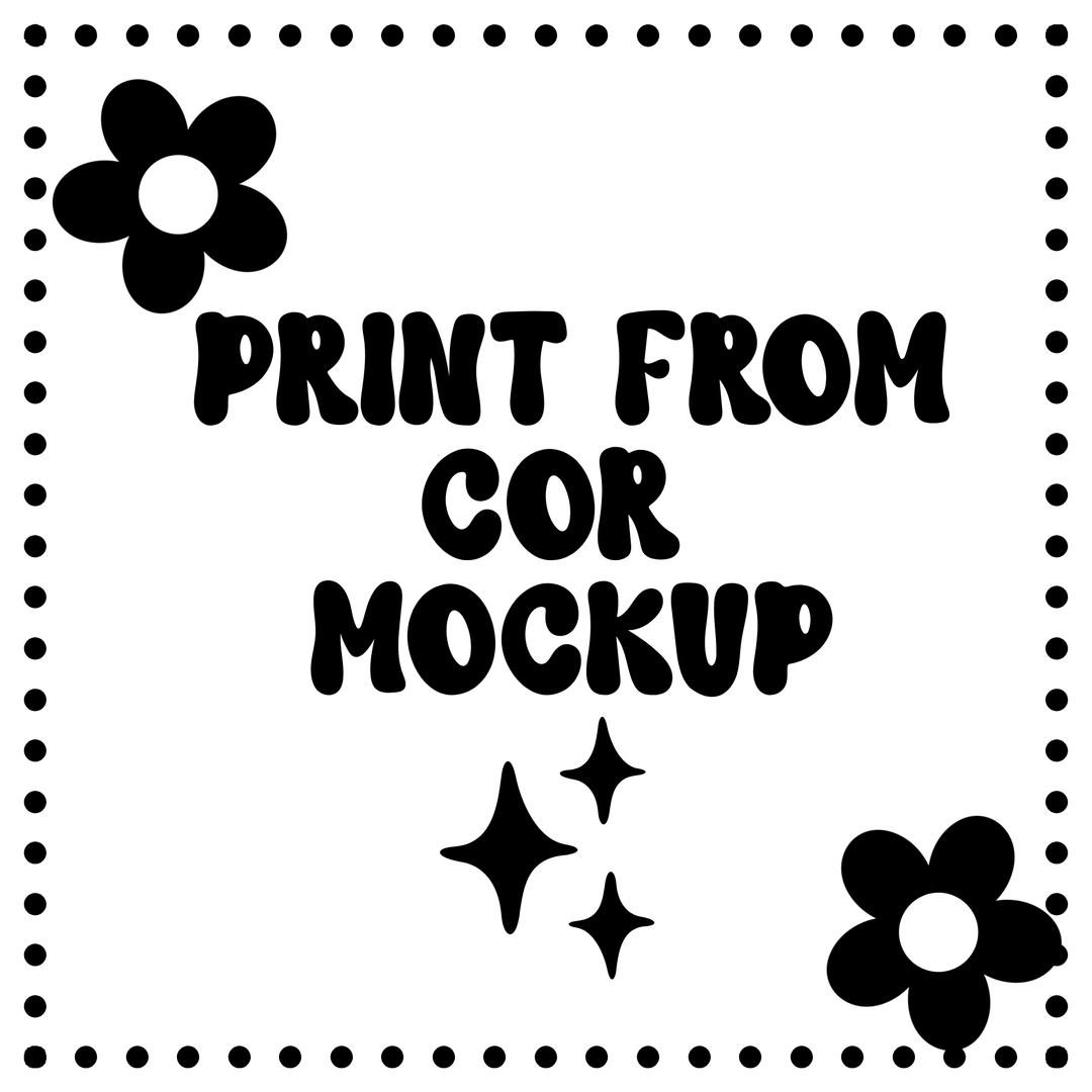 PRINT FROM COR DESIGNS MOCKUP