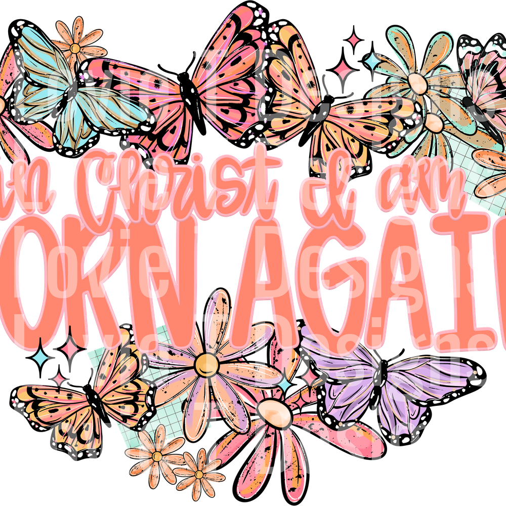 IN CHRIST I AM BORN AGAIN