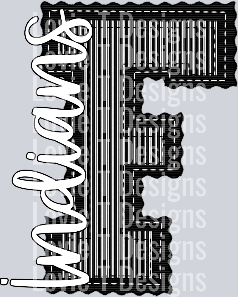 INDIANS BLACK BASE AND BLACK TOP F