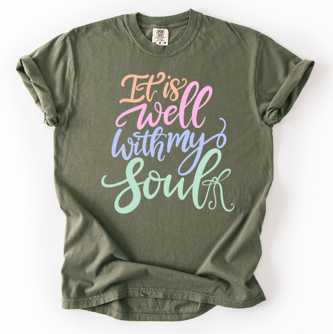 IT IS WELL WITH MY SOULD UNIFORM SIZE