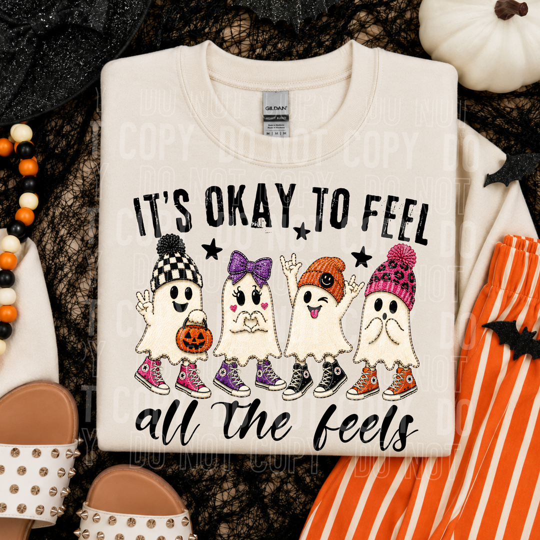 ITS OKAY TO FEEL ALL THE FEELS mockup