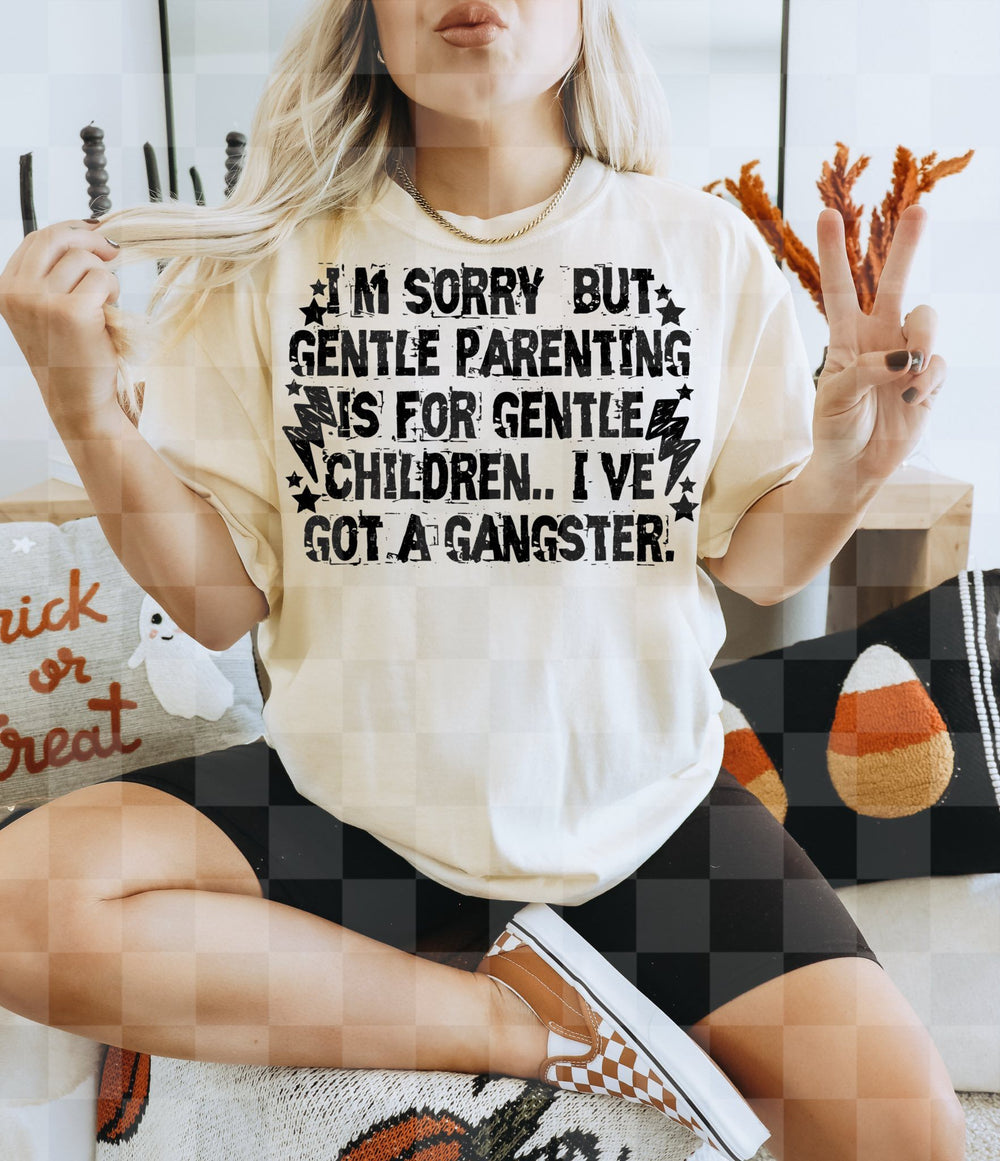 I've Got a Gangster DTF transfer design