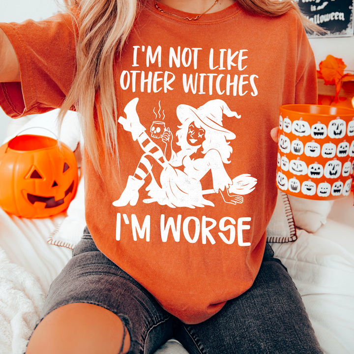 IM NOT LIKE OTHER WITCHES WHITE