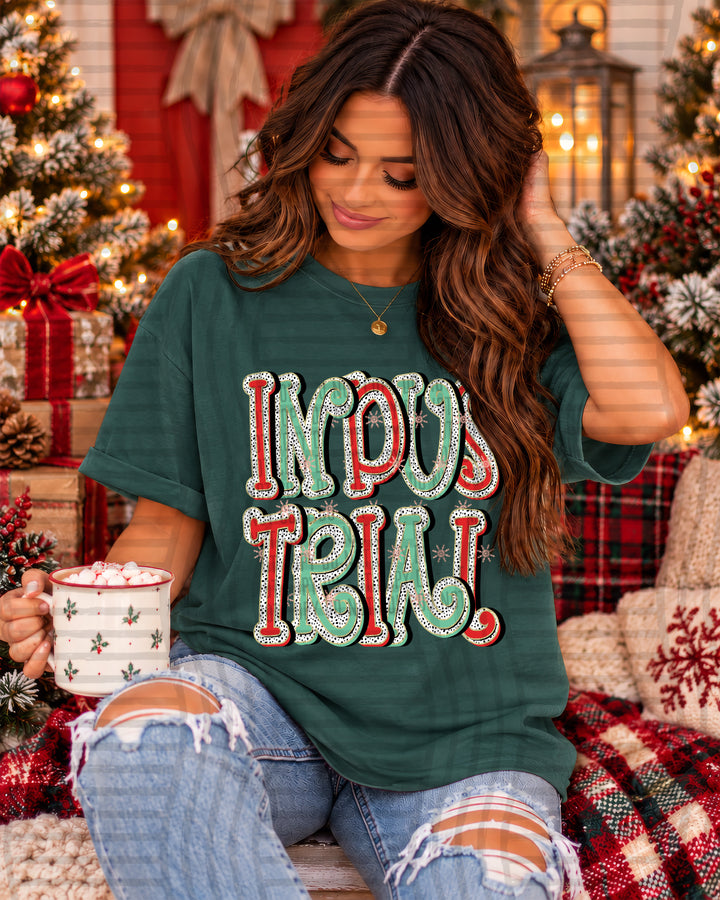 Industrial Merry Dots Mascots DTF transfer