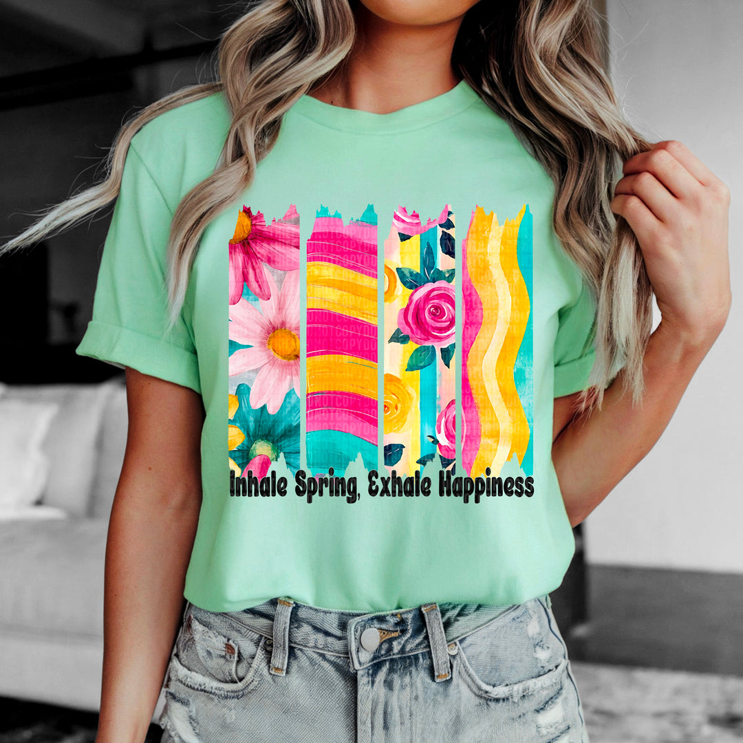 INHALE SPRING EXHALE HAPPINESS