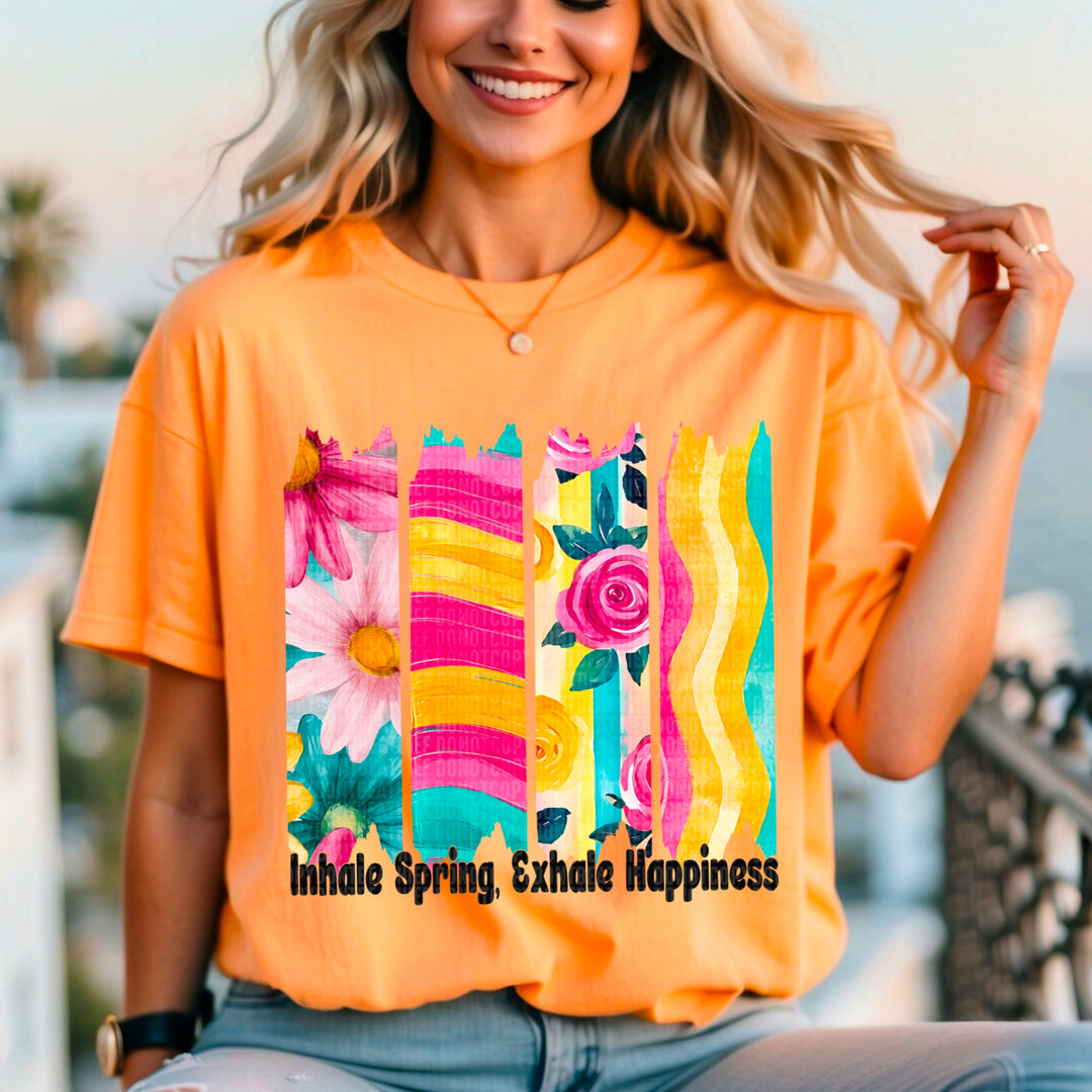 INHALE SPRING EXHALE HAPPINESS