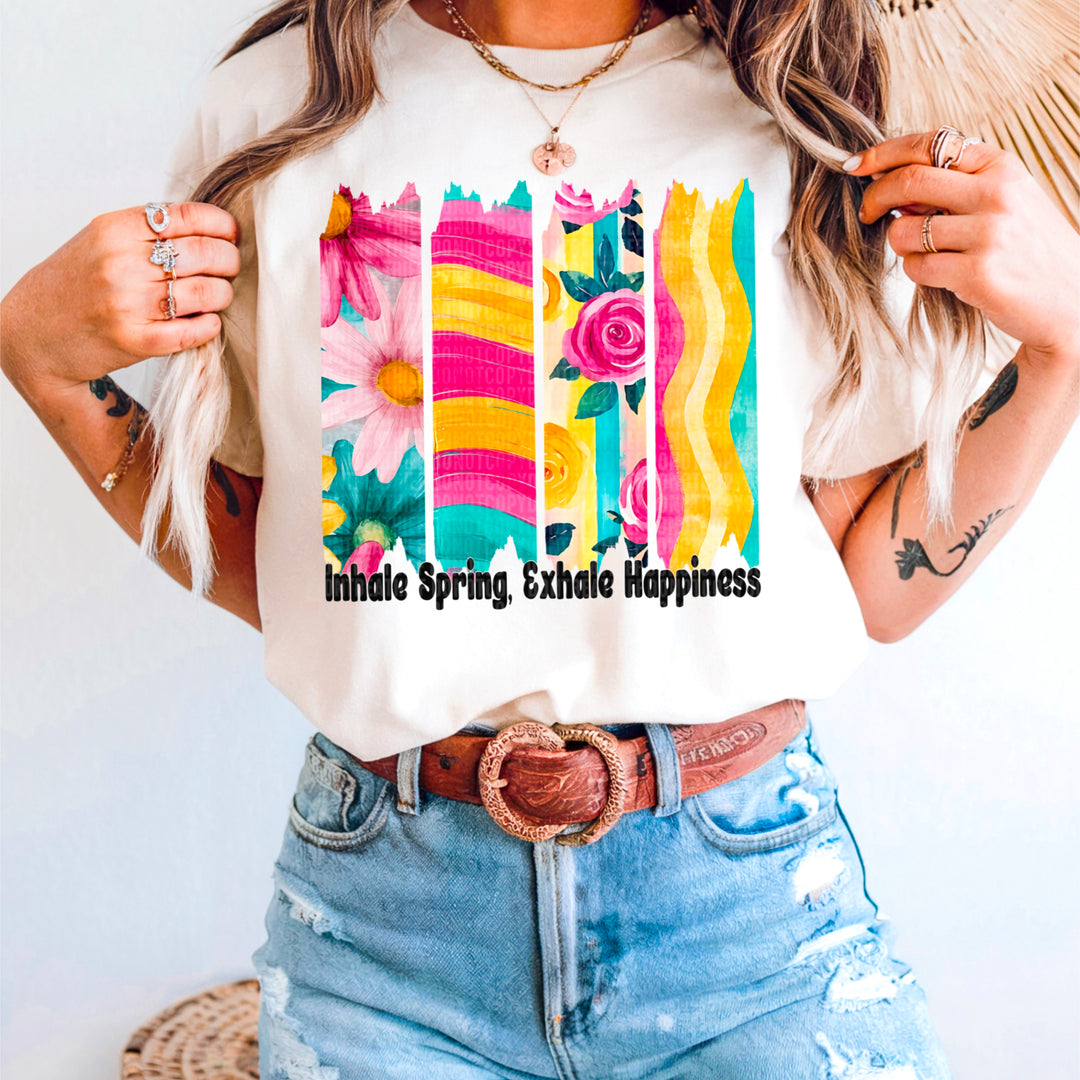INHALE SPRING EXHALE HAPPINESS