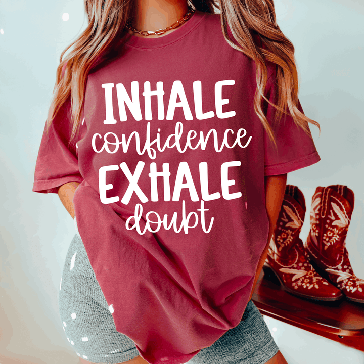 INHALE CONFIDENCE WHITE