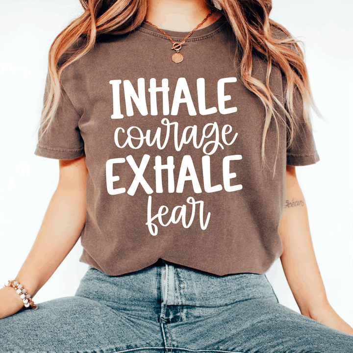 INHALE COURAGE WHITE