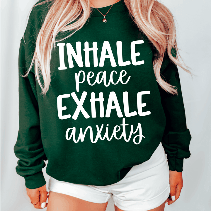 INHALE PEACE WHITE