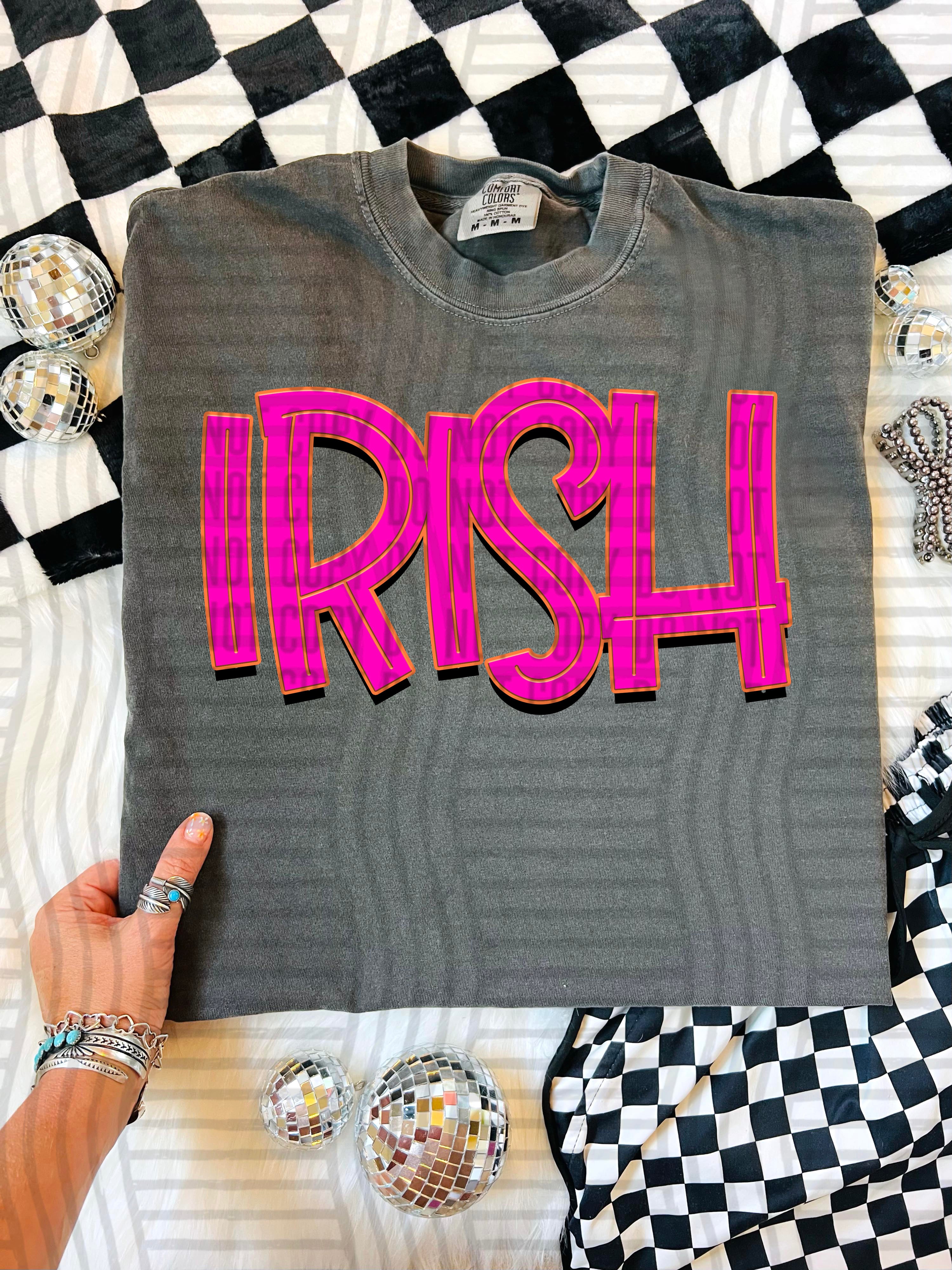 Pink Punch Irish design