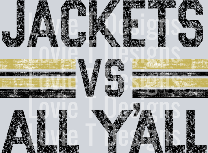 JACKETS BLACK AND OLD GOD VS ALL YALL