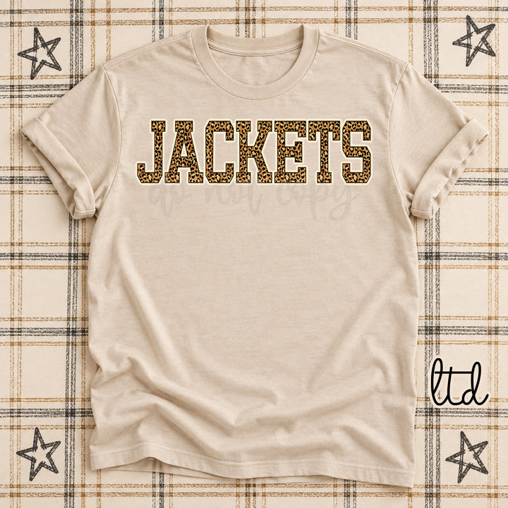 Jackets Dark Leopard Mascots DTF transfer