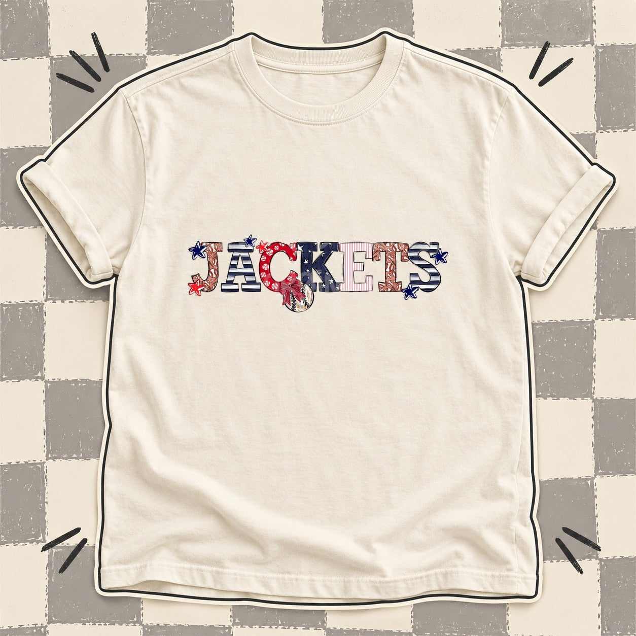Mixed Doodle Baseball Mascots – Ballpark Classic Jackets design