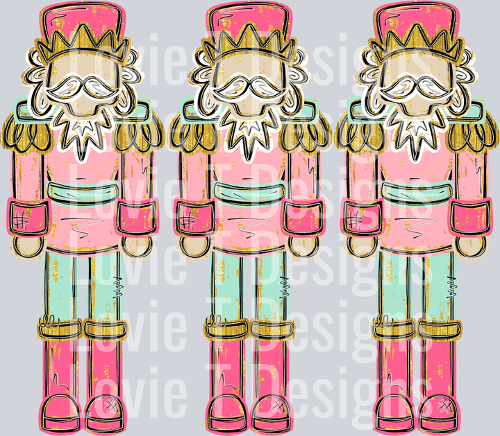 JCD Glam Nutcracker Trio Bright