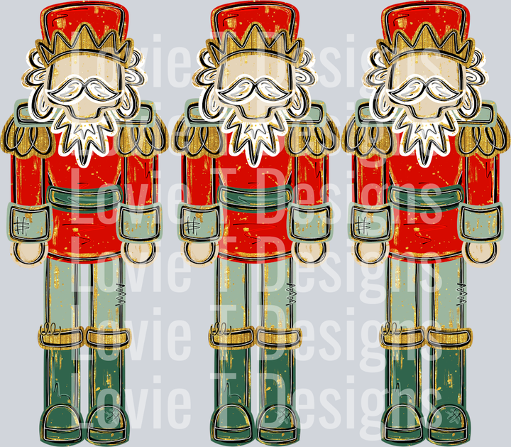 JCD Glam Nutcracker Trio Traditional