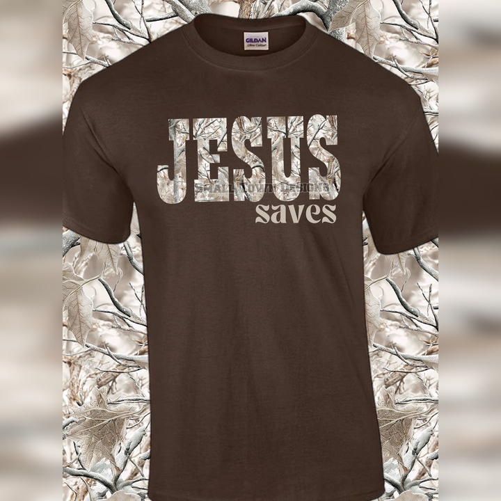 Jesus Camo – DTF Transfer – product image