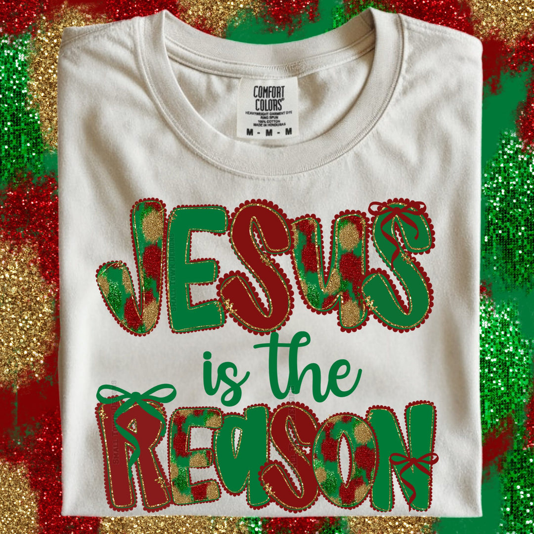 JESUS IS THE REASON CHRISTMAS BOW