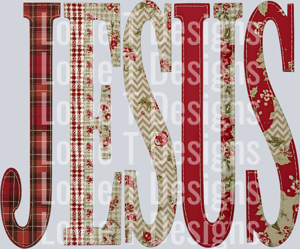 JESUS PATCH CHRISTMAS