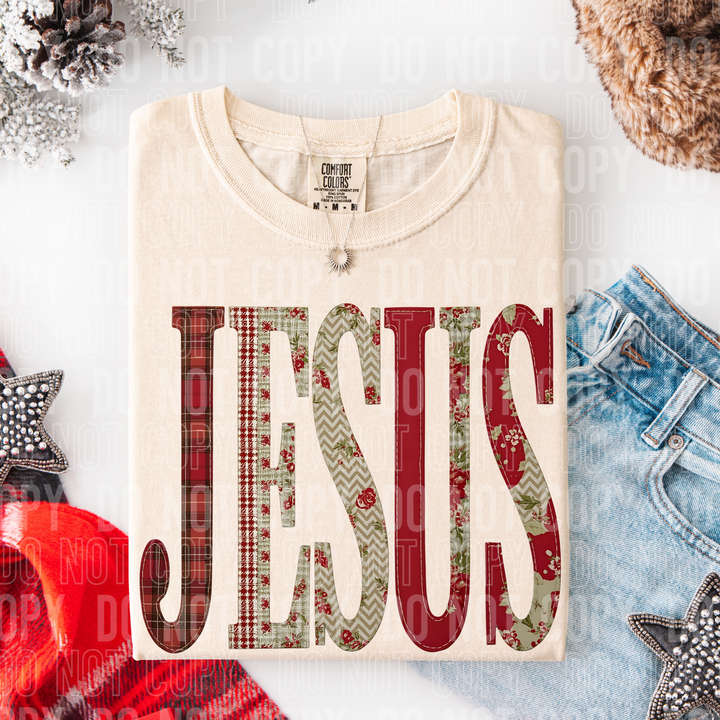 JESUS PATCH CHRISTMAS