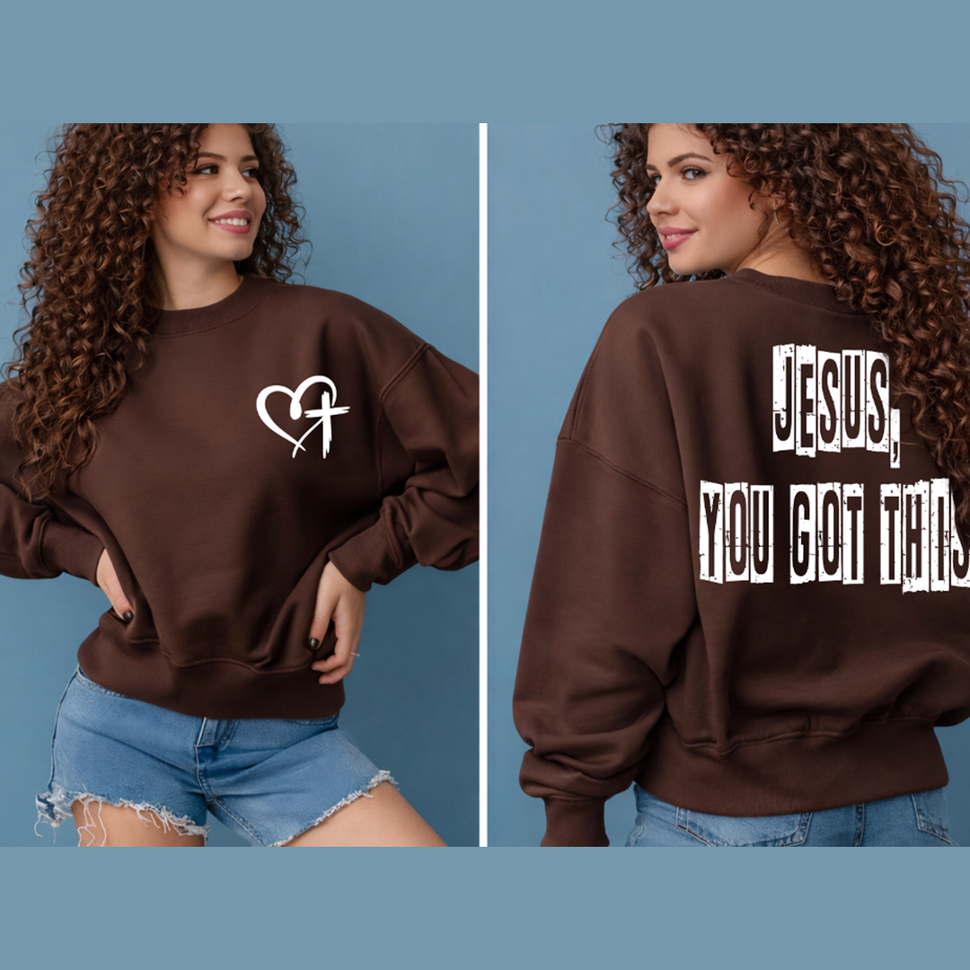 Jesus, You Got This White – DTF Transfer – product image