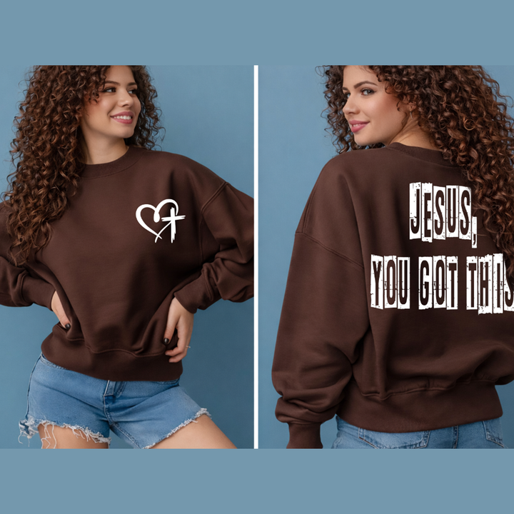 Jesus, You Got This White – DTF Transfer – product image