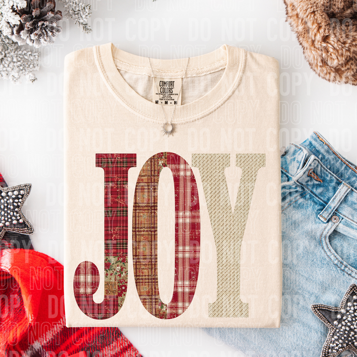 JOY CHRISTMAS PATCH