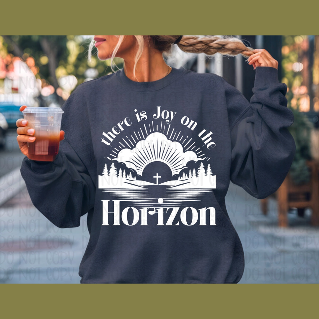 Joy on the Horizon White – DTF Transfer – product image