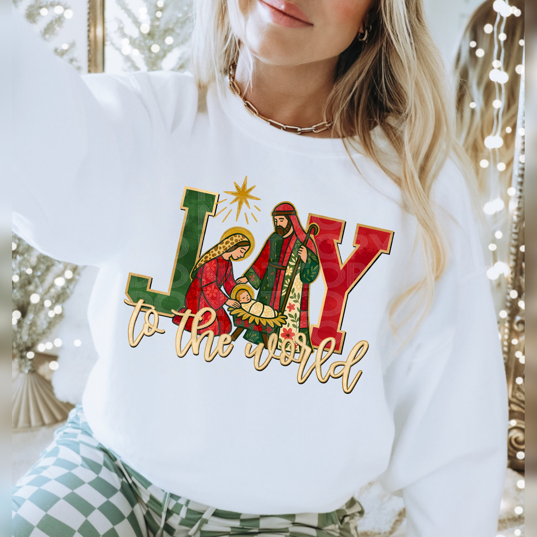 Joy to the World – DTF Transfer – product image