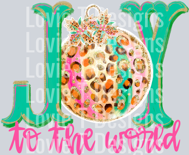 JOY TO THE WORLD ORNAMENT