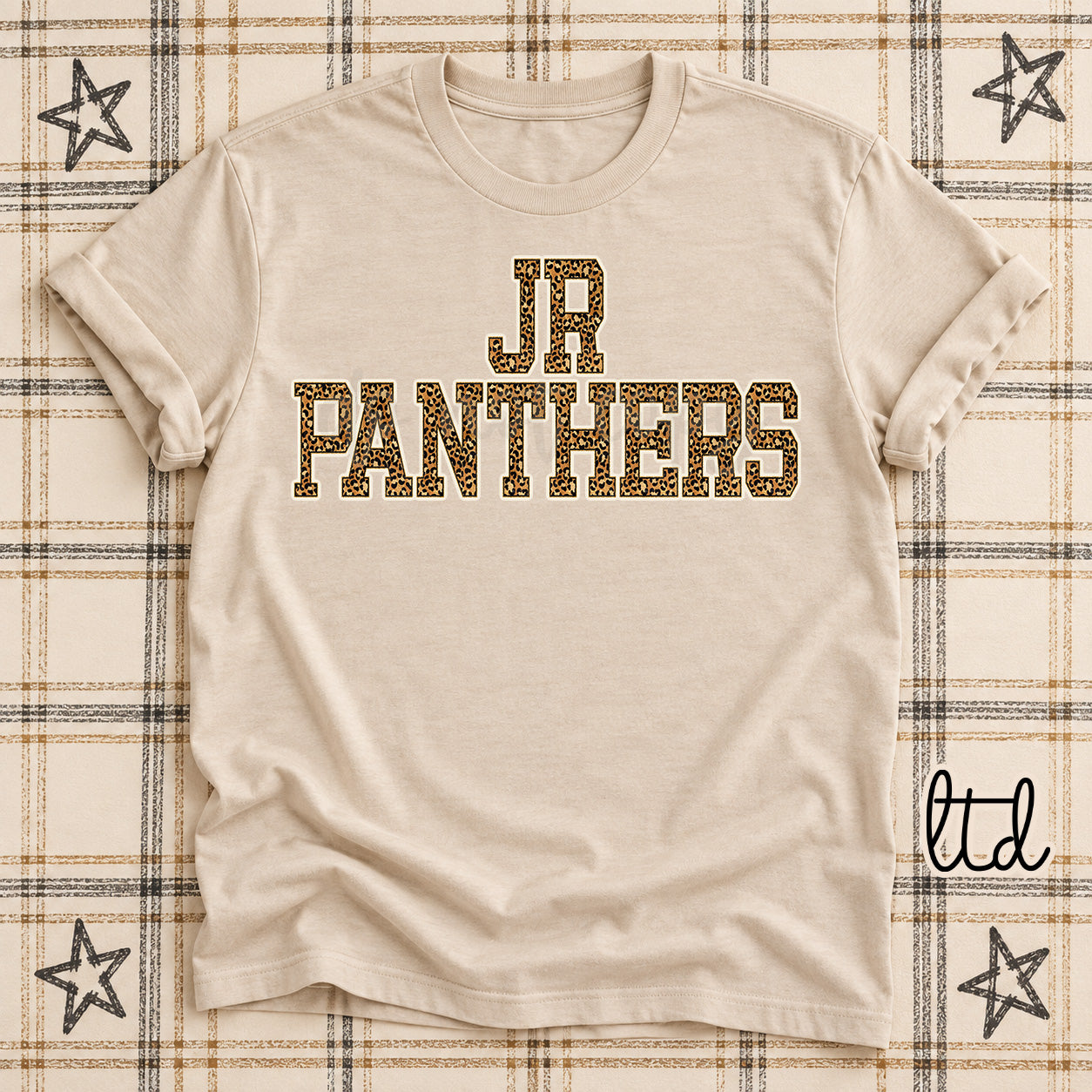 Dark Leopard Mascots Jr Panthers design
