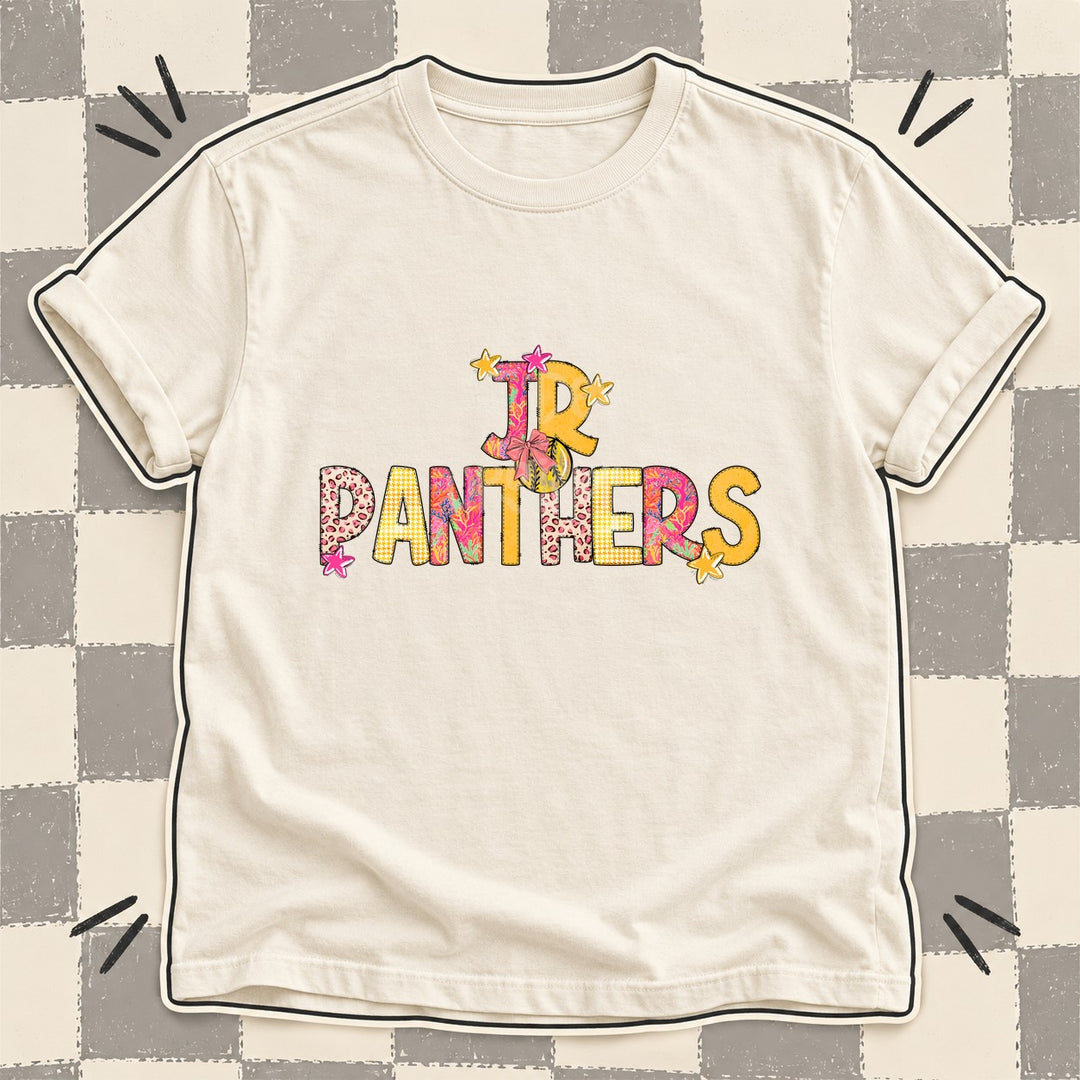 Jr Panthers Mixed Doodle Softball Mascots – Softball Brights DTF transfer mockup