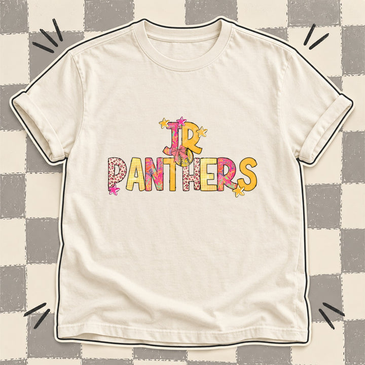Jr Panthers Mixed Doodle Softball Mascots – Softball Brights DTF transfer mockup