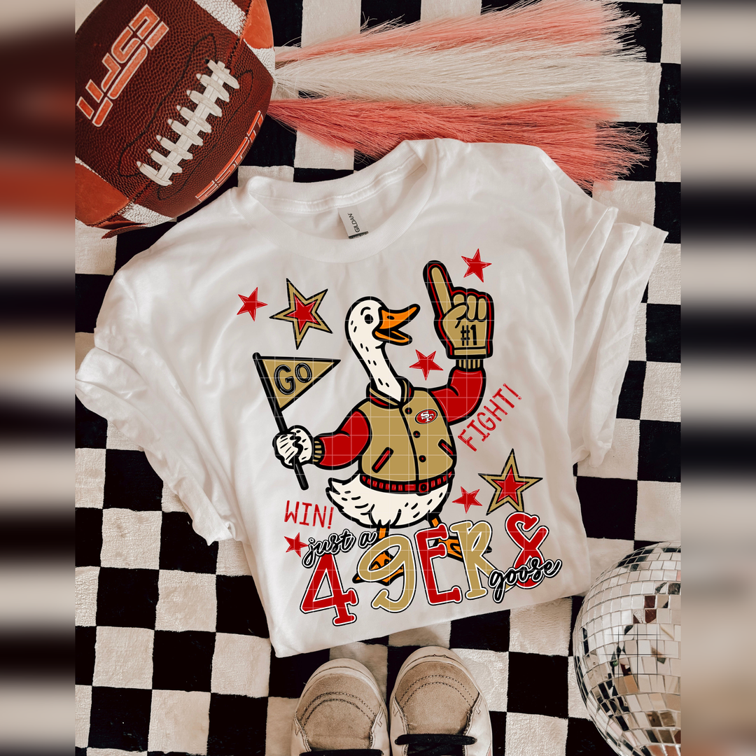 Just a 49er Goose – DTF Transfer – product image