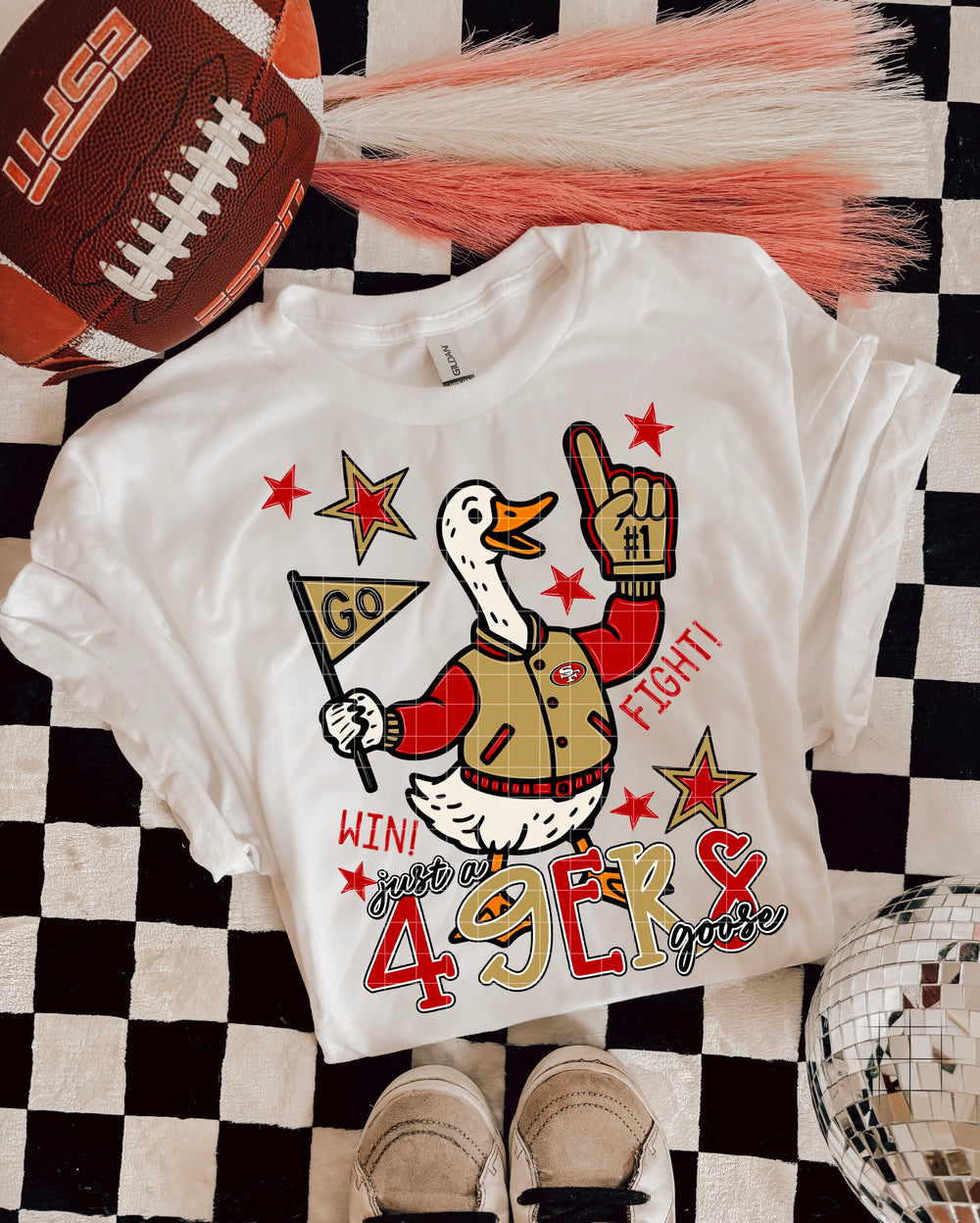 Just a 49Er Goose DTF transfer design – image 1